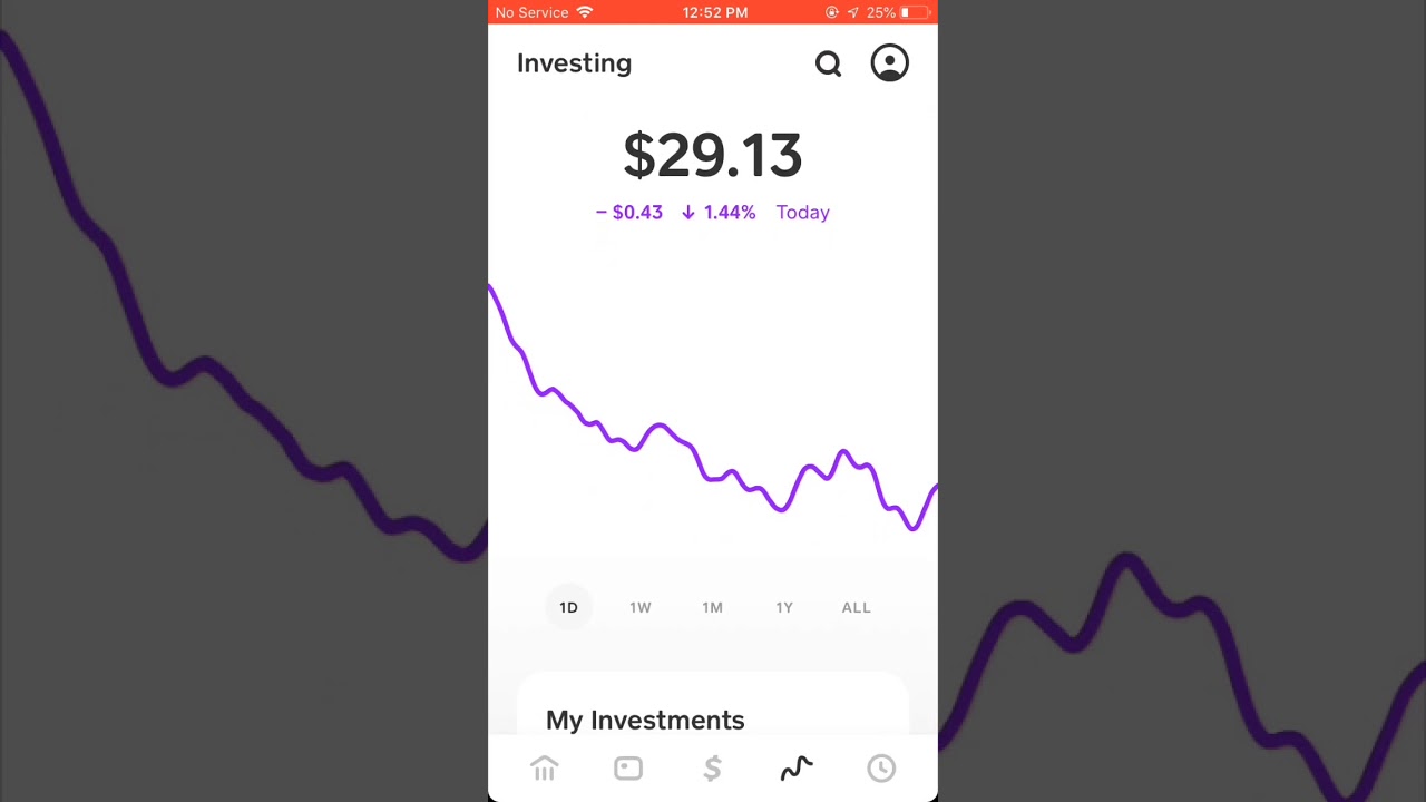 Cash App Investing With $1 - YouTube