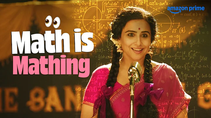 Vidya Balan Solving The Most Difficult Math Problem 🔢 | Shakuntala Devi | Prime Video India