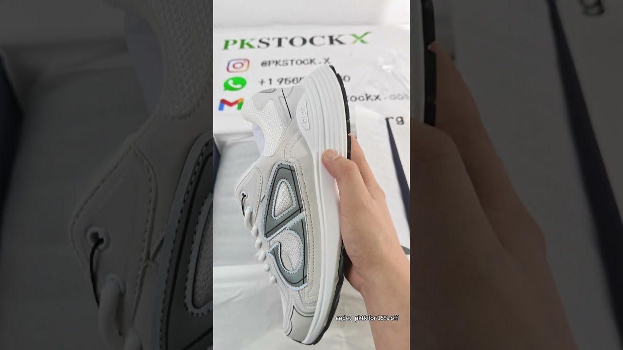 Dior B30 White Grey From PkStockX 