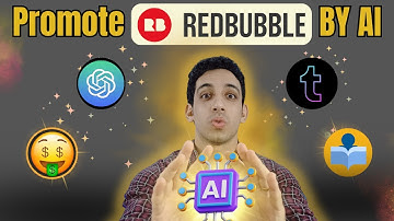 Promote Redbubble by Using AI tools :A New Amazing Methode
