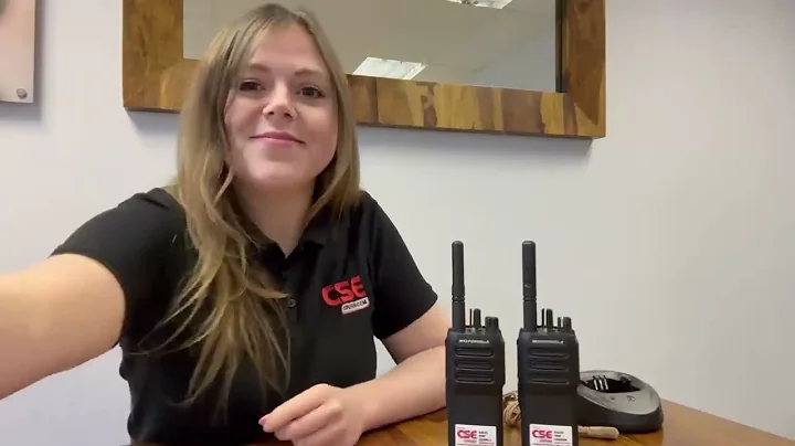 Motorola Solutions R2 Portable Radio - General use and connecting an earpiece