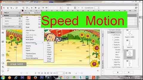 Cartoon Animator 4 – Speed Motion - Hindi Part 19