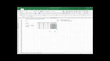 Grouped data: tables and histograms using Excel