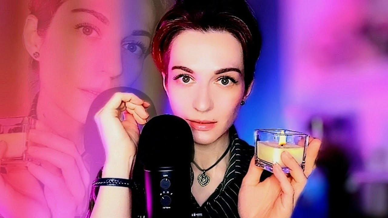 Спокойный АСМР, чтобы уснуть 💞 Близкий шёпот, треск свечи🕯️Close Whisper ASMR для сна и расслабления