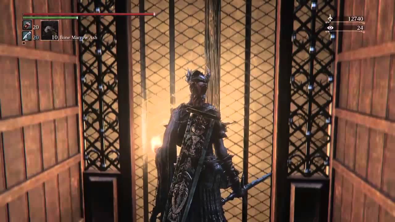 Bloodborne The Old Hunters DLC Underground Cell Key YouTube