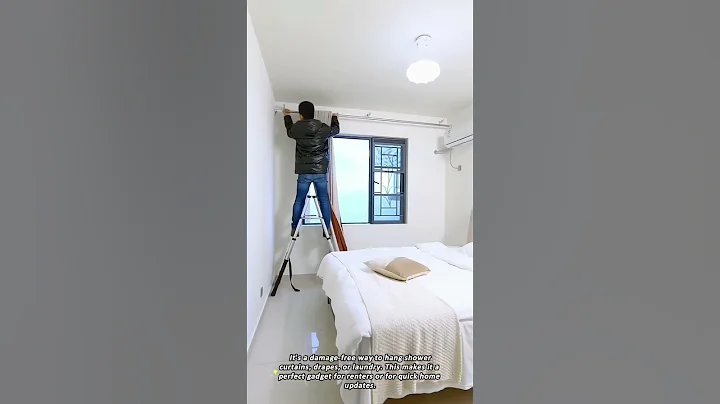 Instant Curtains and Clothes Rack