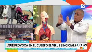 Virus Sincicial: Dr. Ugarte explica síntomas de la crisis respiratoria. Tu Día, Canal 13