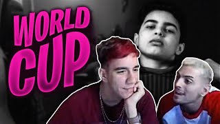 REACCIONANDO A LA WORLD CUP DE FORTNITE CON ZZK