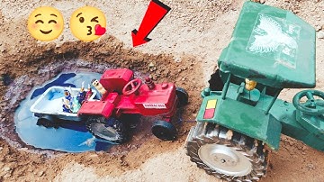 Diy Tractor Stuck In Mud Diwali Anar In Mini Science || @Vivek Experiment 🌟