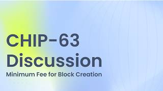 CHIP-63 -- Minimum Fee for Block Creation