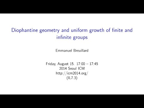 ICM2014 VideoSeries IL7.3: