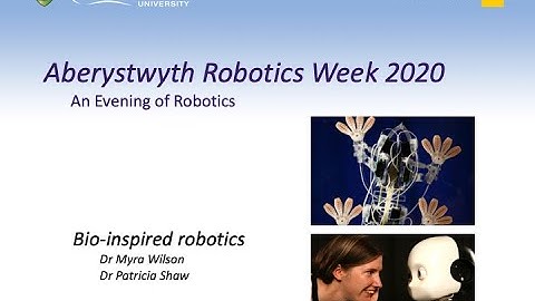 Aberystwyth Robotics Week 2020 - Evening Of Robotics