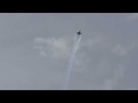 Belgian Air Force F16 Solo Display RIAT 2022