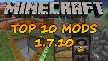 Top 10 Minecraft Mods (1.7.10) - August 2016