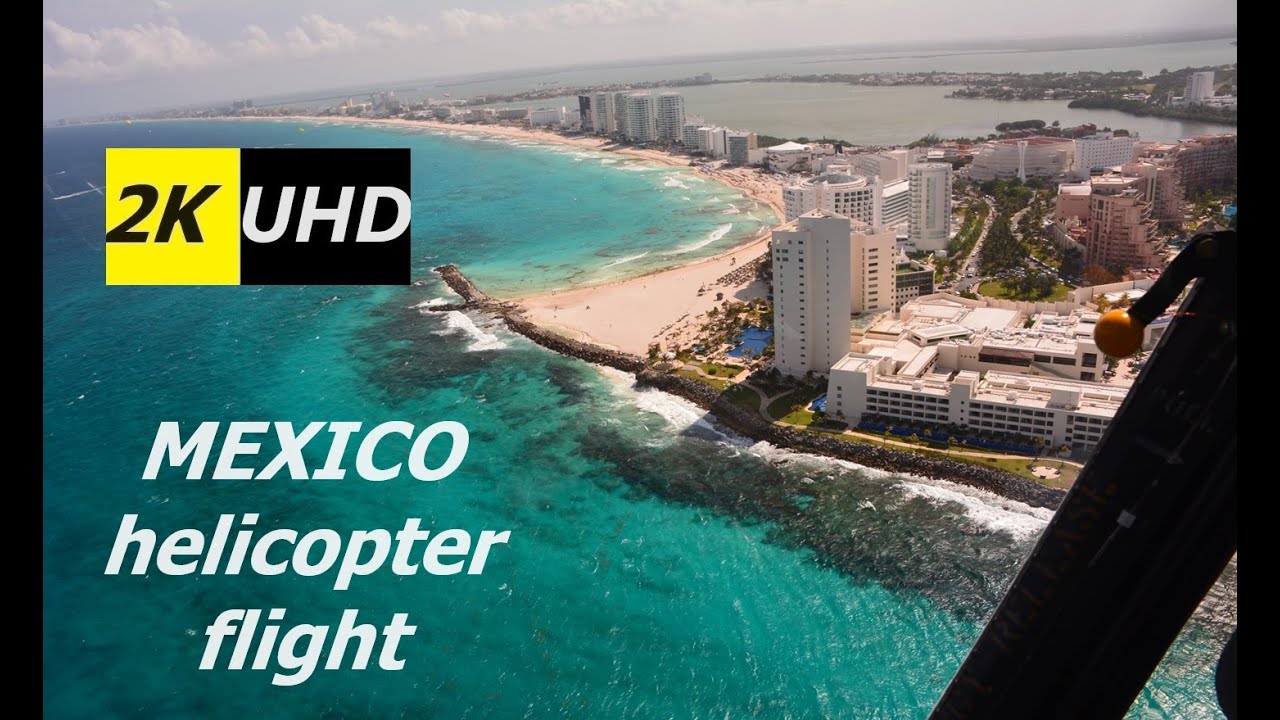 helicopter flights cancun to oaxaca