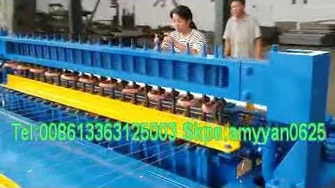 best price wire mesh welding machine/welded wire mesh fence panel machine factory