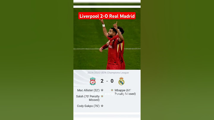 Liverpool 2-0 Real Madrid: Mac Allister & Gakpo net to finally avenge for Reds