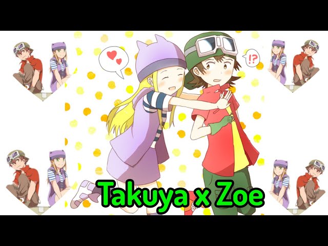 takuya x zoe (izumi)  Digimon tamers, Digimon frontier, Digimon