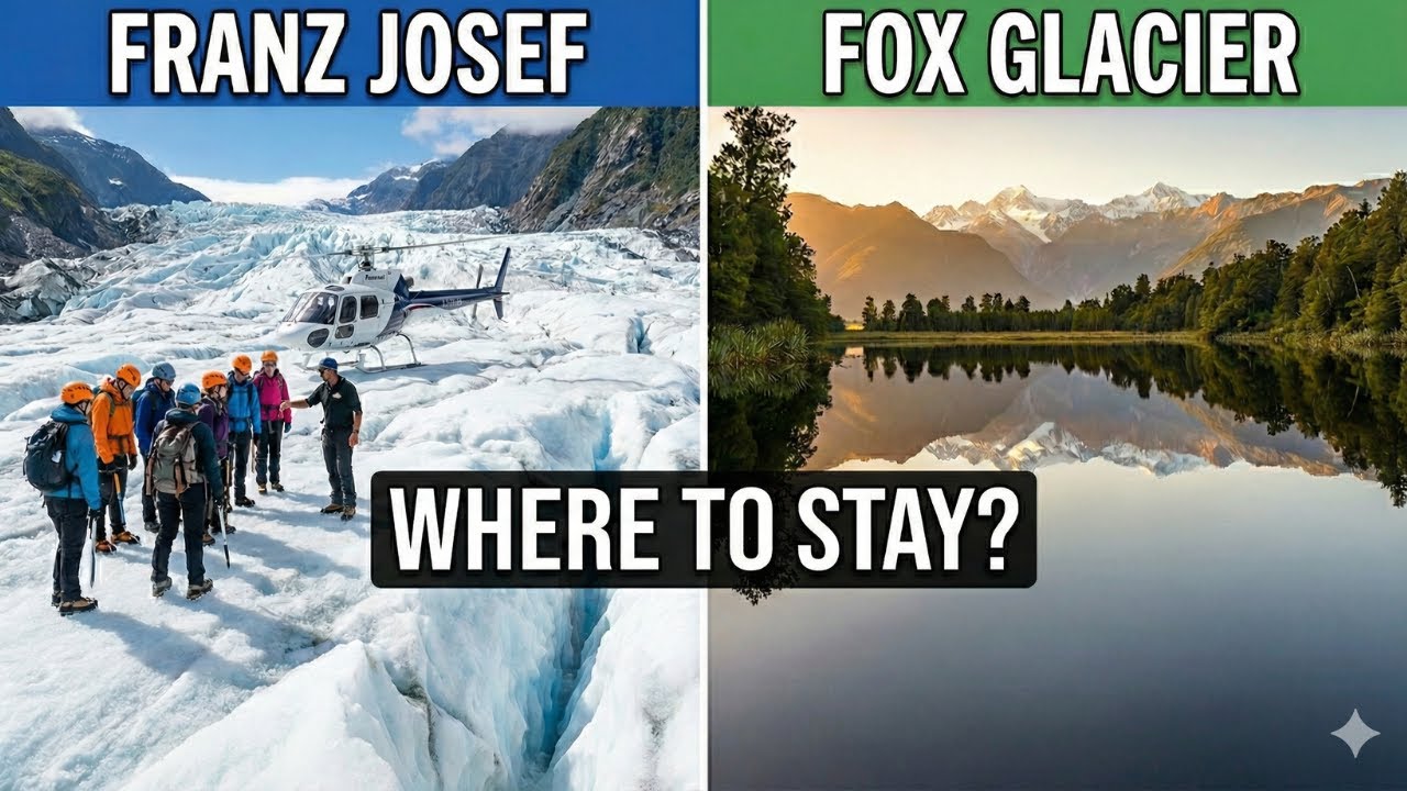 Не выбирайте неправильный ледник! Объяснение ледников Франца-Иосифа и Фокса 🇳🇿
