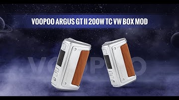 VOOPOO Argus GT II 200W TC VW Box Mod at FastTech.com