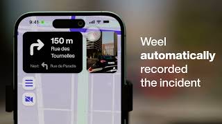 Weel: The first GPS app with a built-in dashcam screenshot 4
