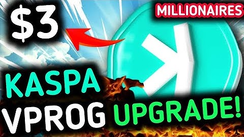 KASPA ALERT: vProg Smart Contracts Coming + $3 Price Target Revealed | KAS Analysis 2025