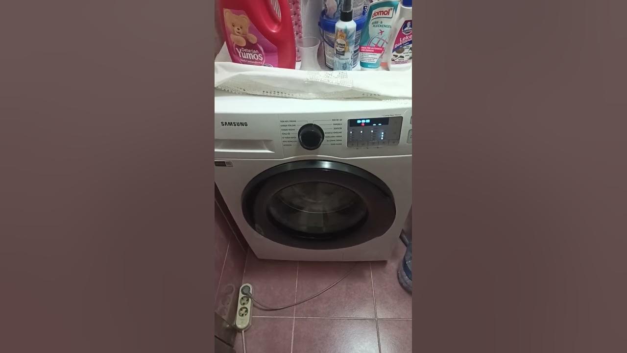 Samsung EcoBubble Washer Syntetichs 60C+Prewash+Soak in Foam+ Stain