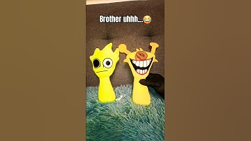 Brother uhhh...🤣 #sprunki #sprunkiincredibox #incredibox #cocomelon #shorts #memes #fyp #youtube