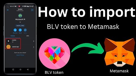how to import BLV token to Metamask wallet || Metamask wallet me Blove token ko kaise  import kare