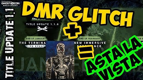 Ghost Recon Breakpoint | TERMINATOR & DMR GLITCH (Update)