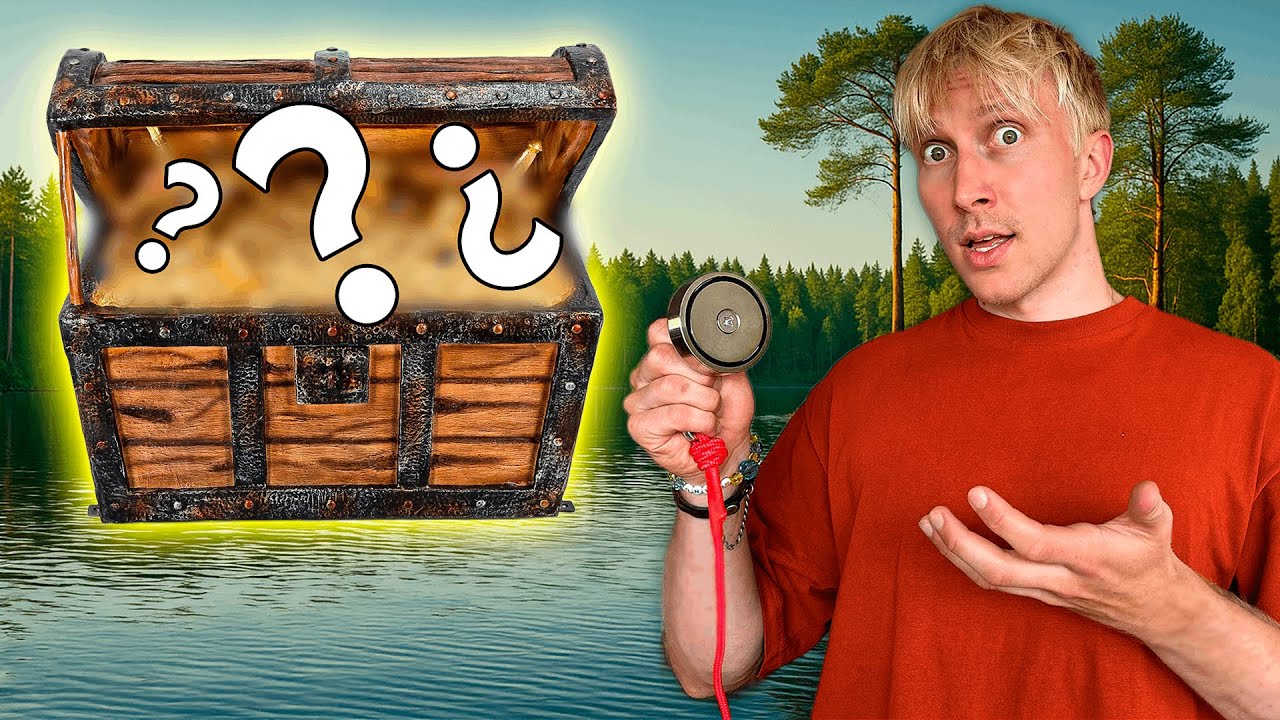 Etsitään aarteita MAGNEETILLA 🌊💰 (et USKO mitä löyty!!)