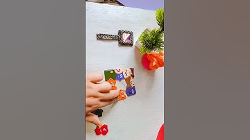 making intresting puzzle game from cardboard 🥰 kids puzzle game 😍#shorts #puzzle #puzzlegame #craft