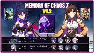 [MoC 7] Memory of Chaos 7 - E0 Seele E2 Sushang Full Stars v1.2