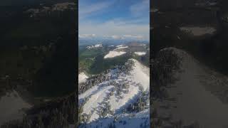 Beautiful snowy May in the Swiss Alps 🏔️❄️✨ unexpected winter vibes in spring 🇨🇭💙