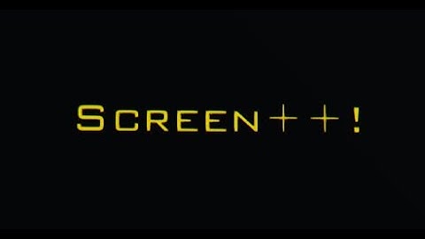 Dual Universe - Add Animations To Your Screen With Screen++ v 2 0 (OLD VERSION)