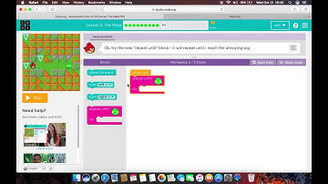 code.org | accelerated course | lesson 2, the maze