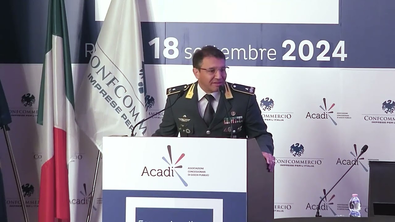 Intervento Gen. B. Michele Esposito,  Guardia di Finanza