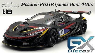 1/18 AlmostReal McLaren P1 GTR (James Hunt 40th)