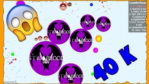 Amazing + 40K Agar.io Video