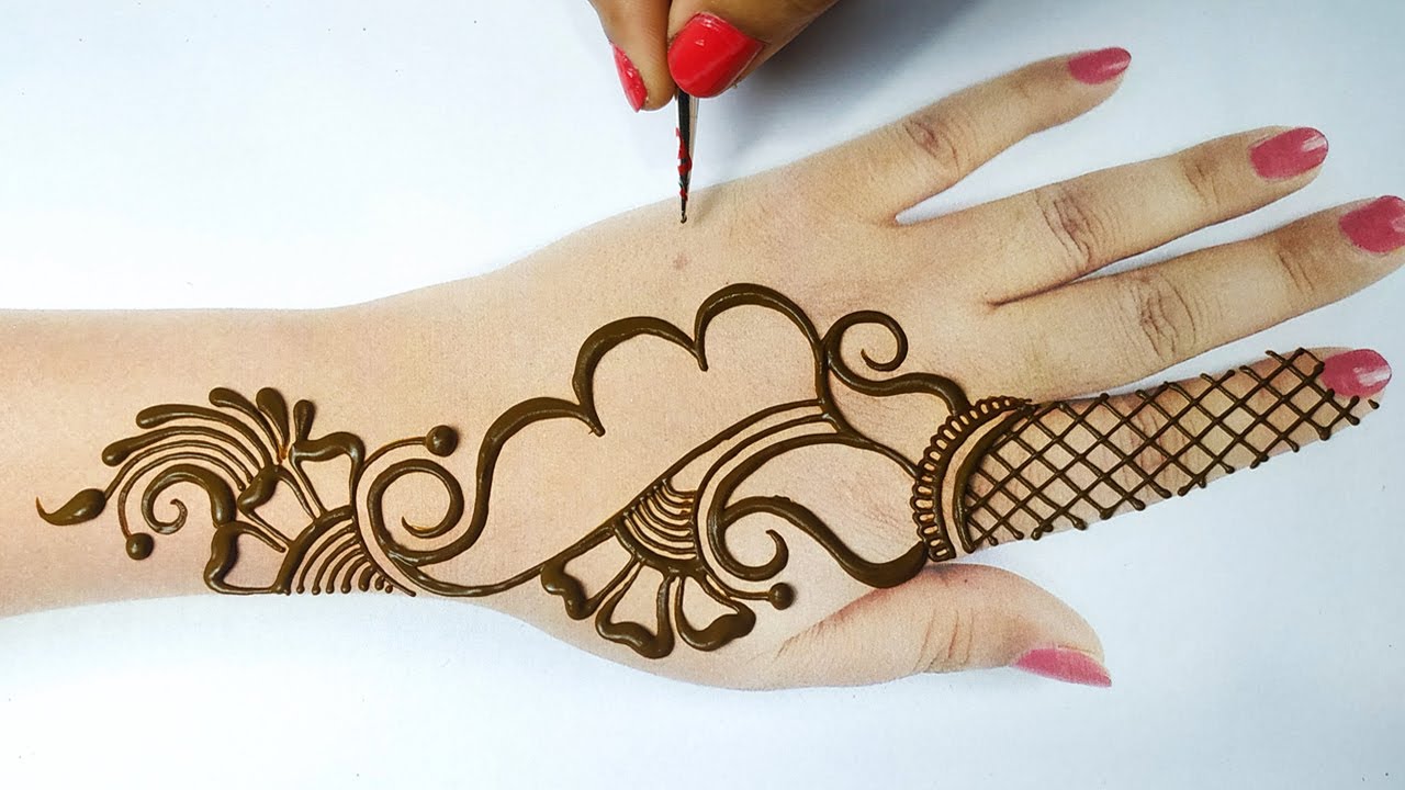 Arabic Mehndi Design for Hand | Easy Mehndi Design | Stylish Mehandi by ...