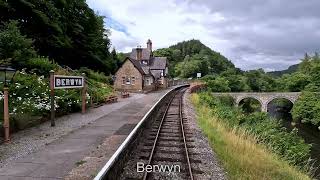 Driver's Eye View  Llangollen Railway  Llangollen to Corwen with 060 Saddle Tank No.68067