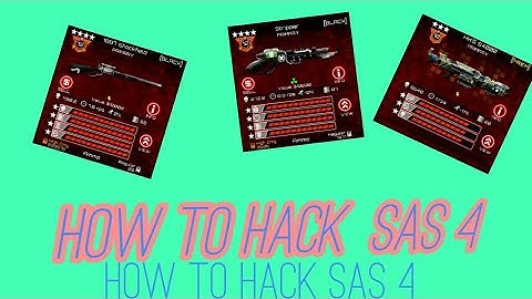 How to HACK SAS 4 part 2 (no root)