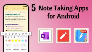 Top 5 Note Taking Apps for Android screenshot 4