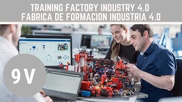 Training Factory 4.0 9V I Smart Factory by fischertechnik I Digital Factory I Industry 4.0