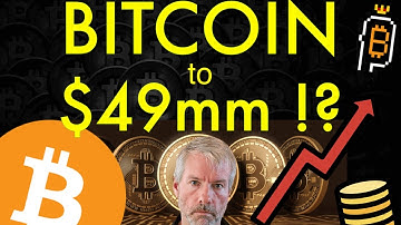 Bitcoin BTC to $49 Million!? Saylor Price Prediction! 2025