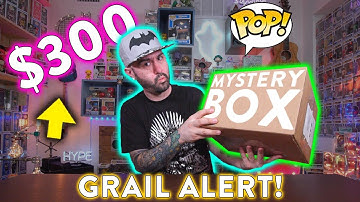 Insane $300 Funko Pop Mystery Box Unboxing - GRAIL ALERT!!!