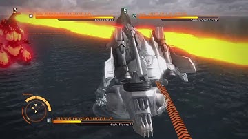 GODZILLA PS4: Super MechaGodzilla vs Godzilla 2014 vs Burning Godzilla