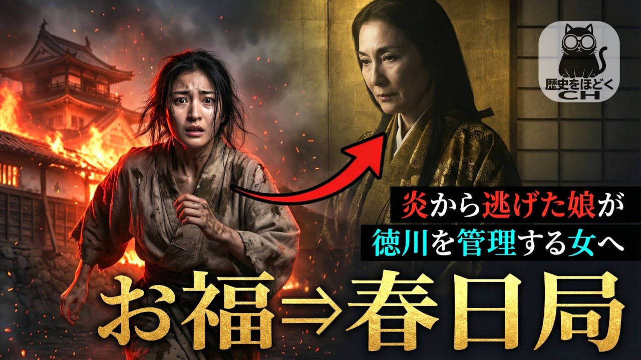 【家康の誤算】逆賊の娘「お福」は、なぜ最高権力者「春日局」になれたのか？徳川を支配した「裏の契約」 #歴史 #春日局 #お福