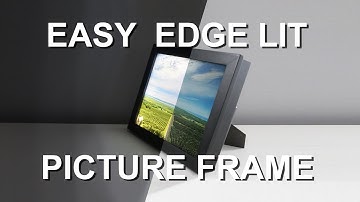 How to Make Cordless LED Picture Frame : Speed Build
