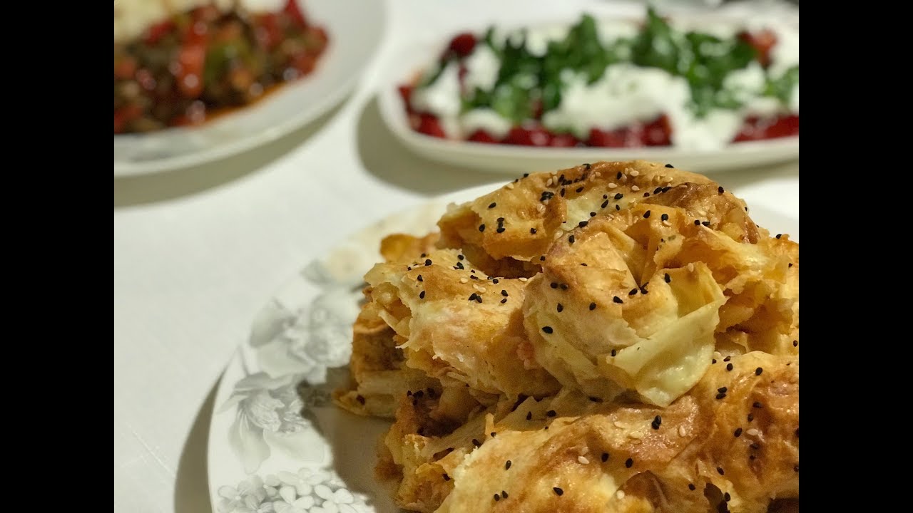 Turkish Food Recipe How to make this simple Turkish Potato Borek